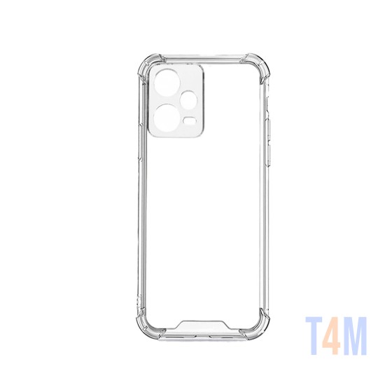 Funda de Silicona con Esquinas Dura para Xiaomi Redmi Note 12 Pro 5g Transparente